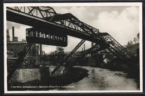 AK Elberfeld, Schwebebahn Barmen-Elberfeld-Vohwinkel