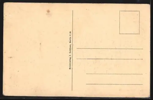 AK Berlin-Tempelhof, Anlagen an der Planschwiese, Bogenbrücke