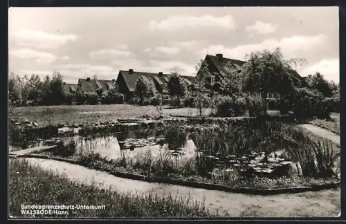 AK Walsrode /Hann., Bundesgrenzschutz-Unterkunft, Kaserne