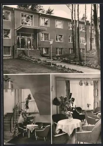 AK Baabe /Rügen, Ferienheim VEB Qualitäts- und Edestahlkombinat Henningsdorf