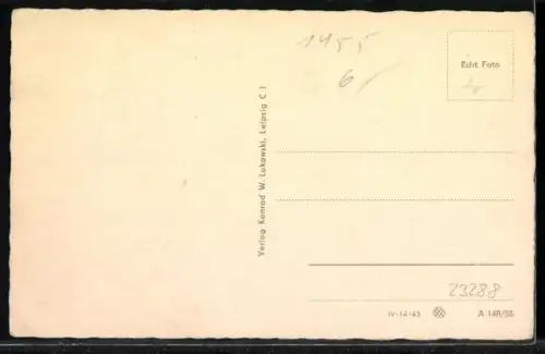 AK Halle /Saale, Blick zur Bergschänke