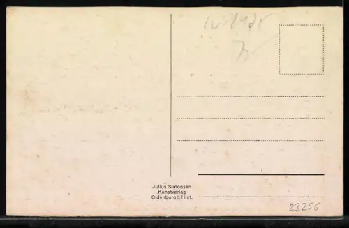 AK Oldenburg i. Holstein, Felsenbau auf dem Schlosswall