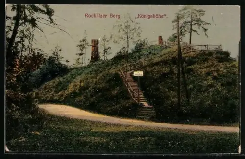 AK Rochlitz, Rochlitzer Berg mit Königshöhe