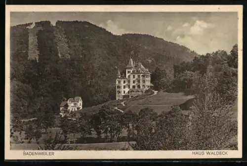 AK Badenweiler, Haus Waldeck