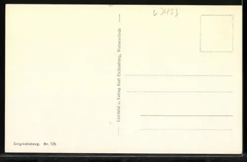 AK Warnemünde, Blick vom Leuchtturm