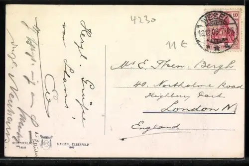 AK Wesel / Rhein, Schiffbrücke