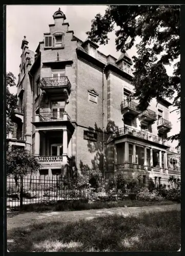 AK Bad Nauheim, Hotel Tielemann, Bes. A. Schmidt