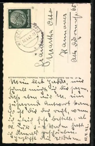 AK Wertheim a. Main, Haus der Vier Gekrönten