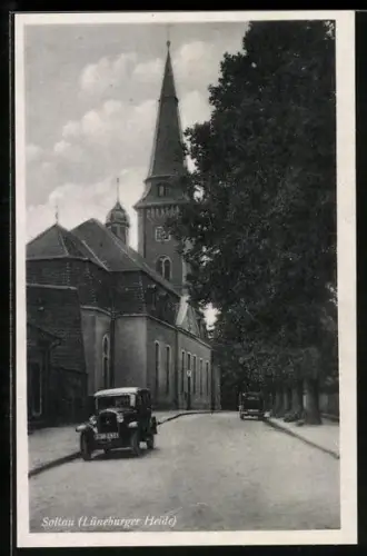 AK Soltau /Lüneburger Heide, Kirche