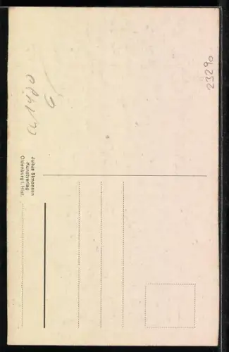 AK Oldenburg i. Holst., Felsenbau auf dem Schlosswall, Innenansicht