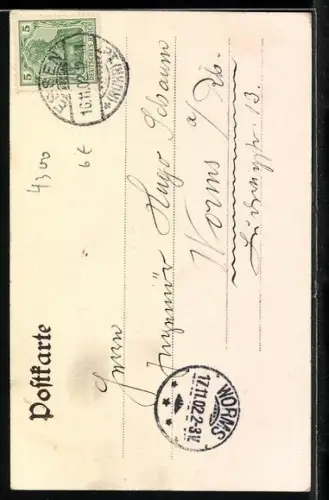 AK Essen / Ruhr, Bismarck-Denkmal