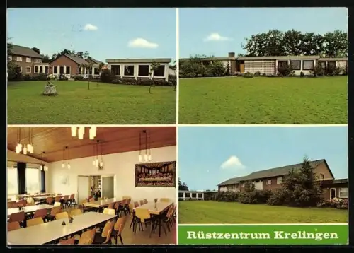 AK Krelingen, Rüstzentrum, Speisesaal, Aussenansichten