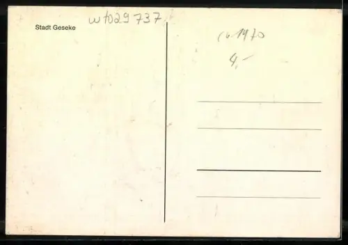 AK Geseke, Kirche und Wohnhäuser