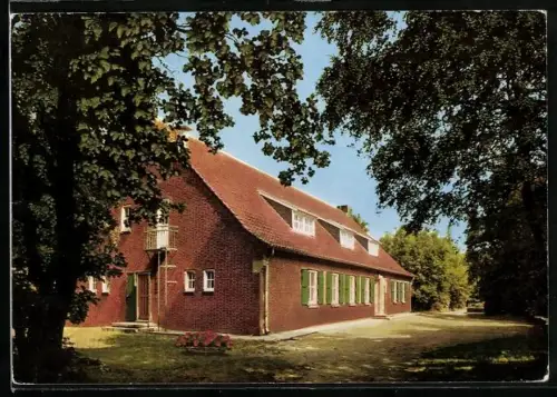 AK Straelen-Rieth /Geldern, Krefelder Schullandheim