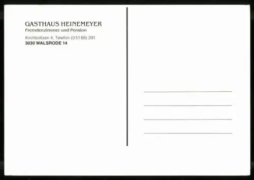 AK Kirchboitzen /Walsrode, Gasthaus Heinemeyer