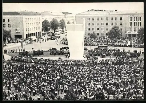 AK Berlin, Militär-Flughafen Tempelhof, Tag der offenen Tür