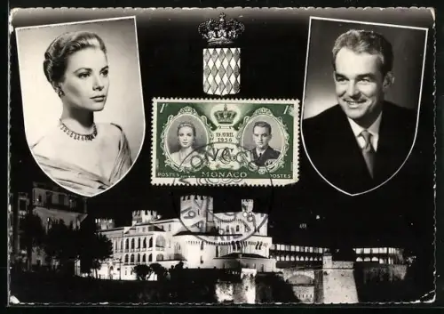 Maximum-AK Miss Grace Kelly und S. A. S. Rainier III. Prince de Monaco