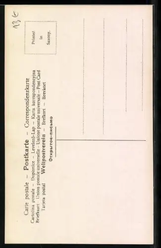 AK König Haakon von Norwegen mit Gemahlin & Kronprinz Olaf