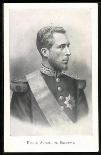 AK Prince Albert de Belgique in Uniform