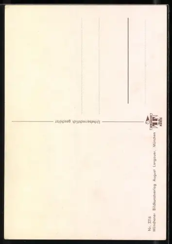 AK Oh diese Aussicht!, Gebirgsjäger schaut Mädel unter den Rock, Bundeswehr Humor