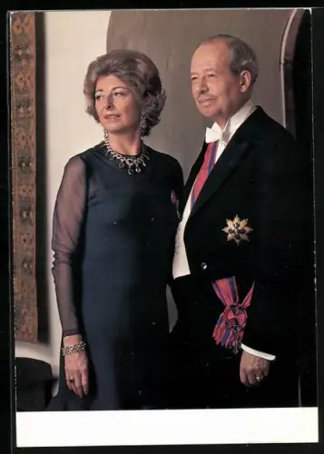 AK Fürst Franz Josef II. und Fürstin Gina von Liechtenstein