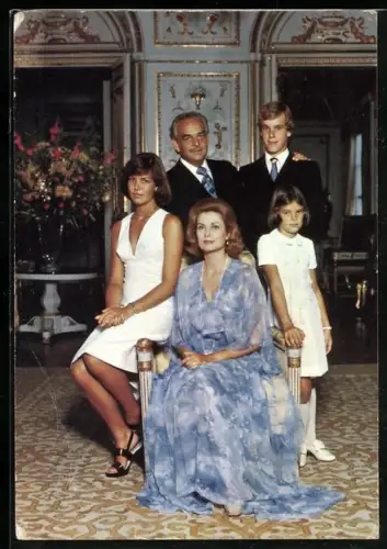 AK Die Fürstenfamilie von Monaco, Grace Kelly