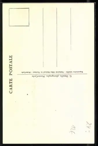 AK Prinz Rainier III. von Monaco in Uniform, Prince souverain de Monaco