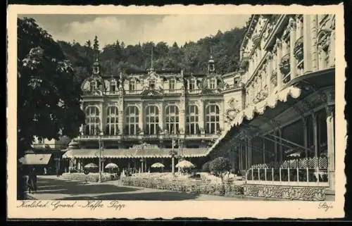 AK Karlsbad, Grand-Kaffee Pupp