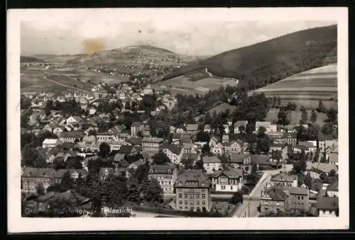 AK Graslitz, Totalansicht aus der Vogelschau