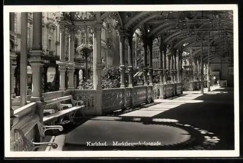 AK Karlsbad, Marktbrunnenkolonnade