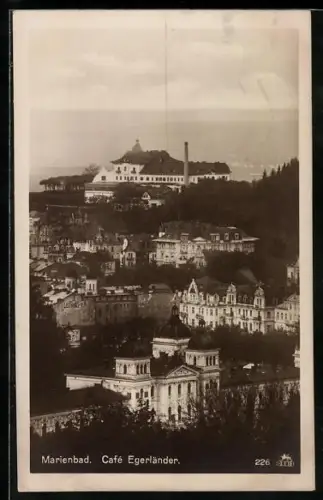 AK Marienbad, Cafe Egerländer