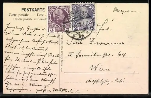 AK Karlsbad, Mühlbrunn-Kolonnade