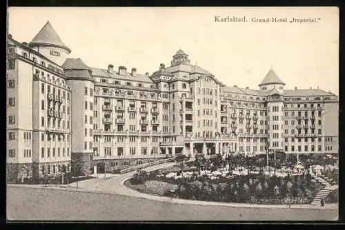 AK Karlsbad, Grand-Hotel Imperial