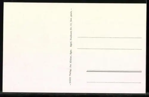 AK Eger, Panorama mit Kirche