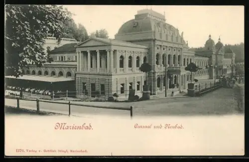 AK Marienbad, Kursaal und Neubad