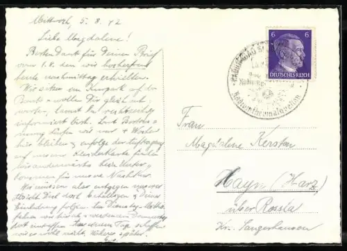 AK St. Joachimsthal im Erzgebirge, Panorama