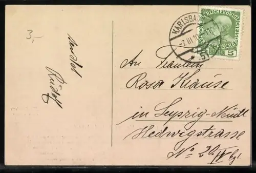 AK Karlsbad, Sage vom Hans Heiling, Nixen