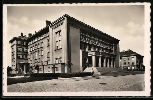 AK Falkenau a. Eger, Bergarbeiterheim, Bruderlade