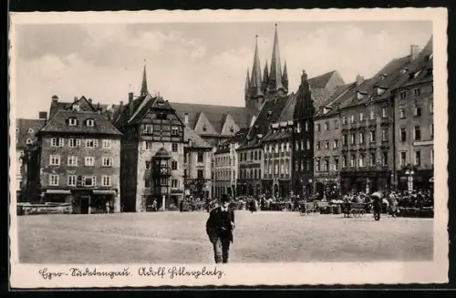 AK Eger, Blick über den  Platz