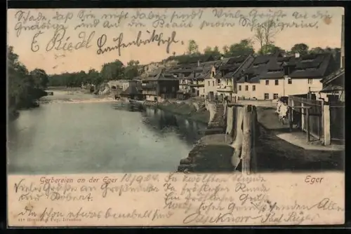 AK Eger, Gerbereien an der Eger