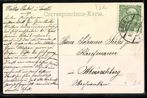 AK Eger, Partie im Egerthal mit Boot