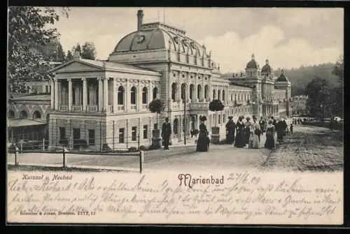 AK Marienbad, Kursaal und Neubad