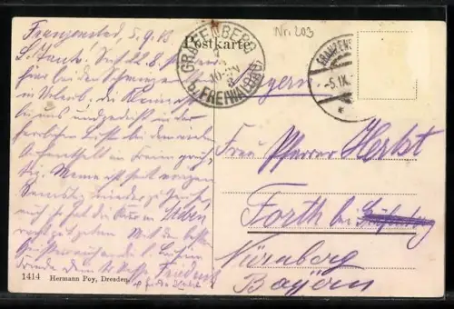 AK Franzensbad, Kurgarten mit Kolonnade