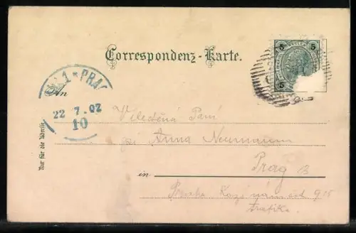 Künstler-AK Eger, Kaiserburg, Schwarzer Turm, Wallenstein, Doppelkapelle