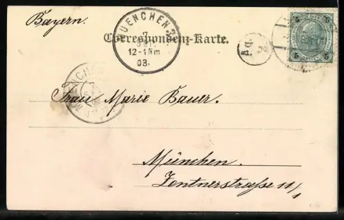 AK Karlsbad, Blick gegen Sprudel-Colonnade, mit Geschäft Mariahilf