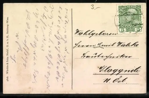 AK Karlsbad, alte Wiese