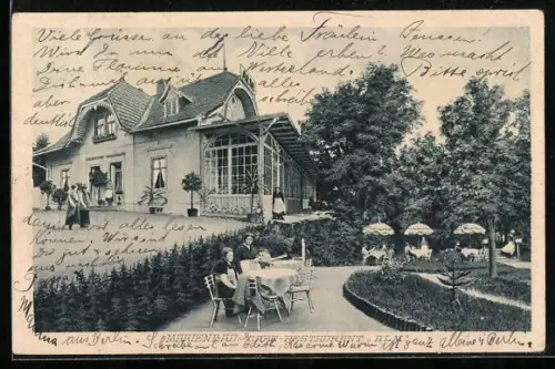 AK Marienbad, Cafe-Restaurant Alm