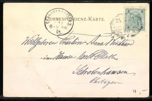 AK Karlsbad, Kutschen am Marktbrunn