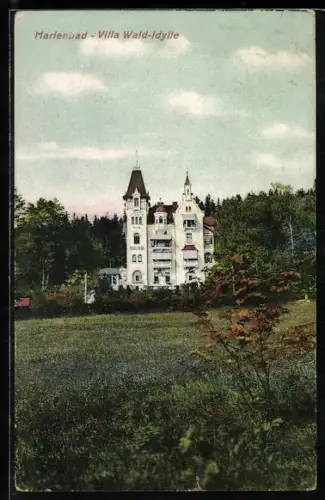 AK Marienbad, Villa Wald-Idylle