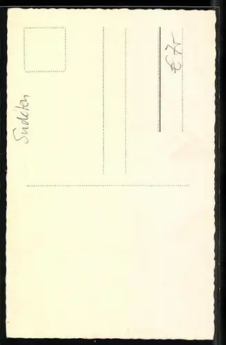 AK St. Joachimsthal, Ansicht der Pension Dagmar